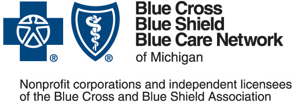 Blue Cross Blue Shield Blue Care Network of Michigan Logo